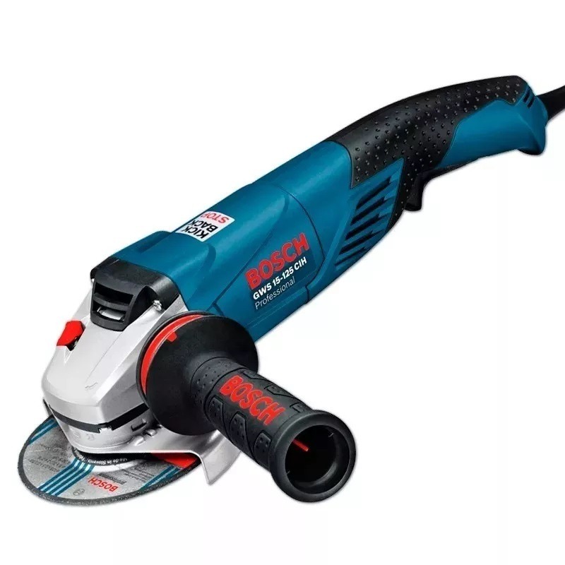 GWS 15-125 Amoladora Angular 5" 1500W (CIH) 0601.830.2H2 BOSCH H.