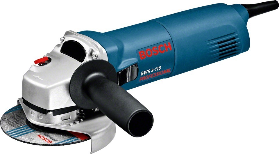 GWS 8-115 Amoladora Angular 4 1/2" 800W 0601.831.5H0 BOSCH H.