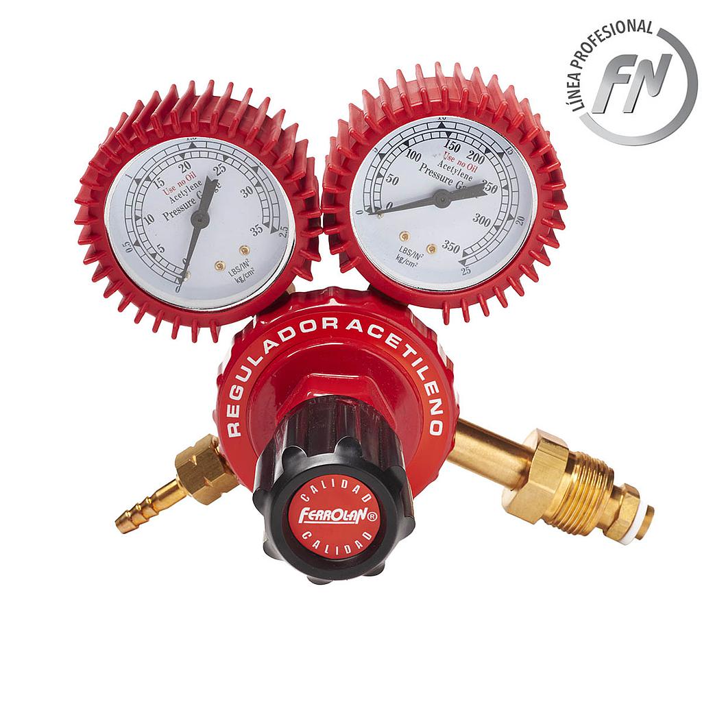 Regulador Linea Profesional Ferrolan Acetileno