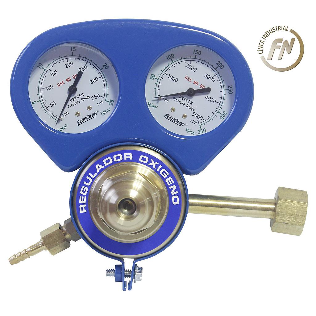 Regulador Blindado Linea Industrial Pesada Ferrolan Oxigeno