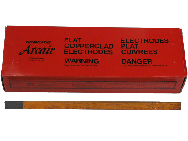 Electrodo de Carbon x 305 mm. 6.00 mm - 1/4"