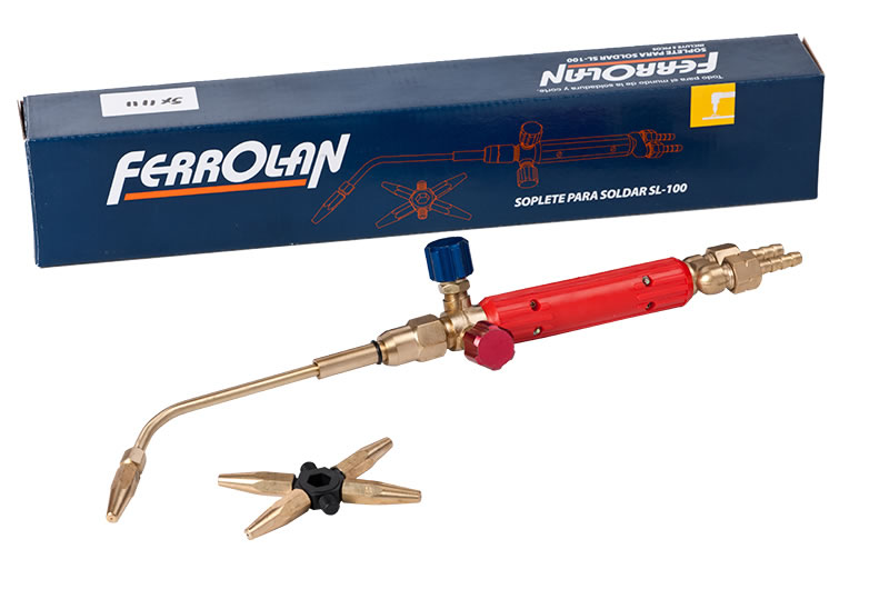 Soplete para Soldar SL100 con 5 Cabezas