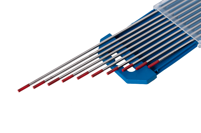 Electrodo de Tungsteno Thorio 2% Punta Roja 1.6 mm. x 175 mm.