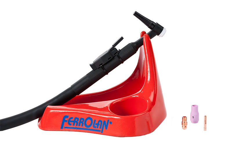 Torcha TIG WP9F 125 Amps. Mango Negro con Gatillo Exterior y Funda de Goma 05 - 5 Metros